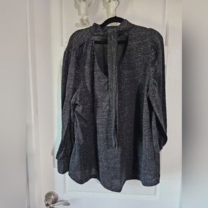 long-sleeved blouse
